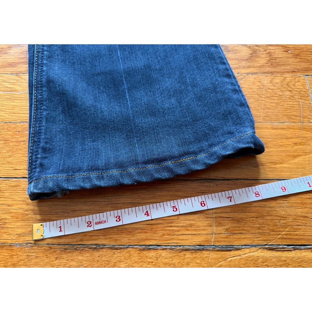 JOE’S 'Rocker' Distressed Flared Low-Rise Jeans Women sz 26 - Picture 12 of 12